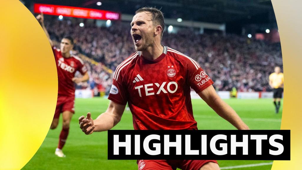 Watch best of Aberdeen’s gripping win over Rangers