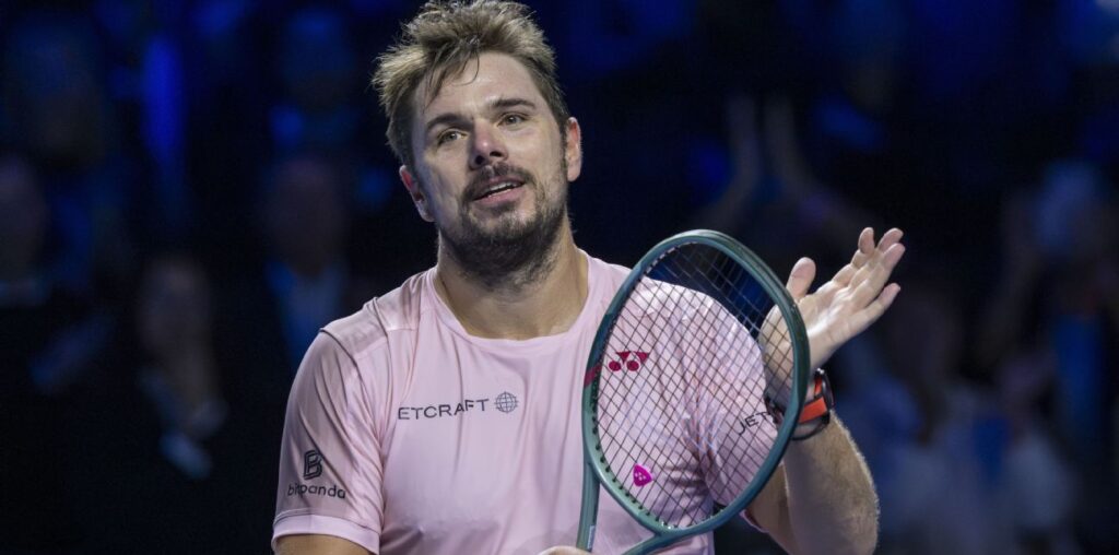 Wawrinka, 39, oldest to win Swiss Indoors match