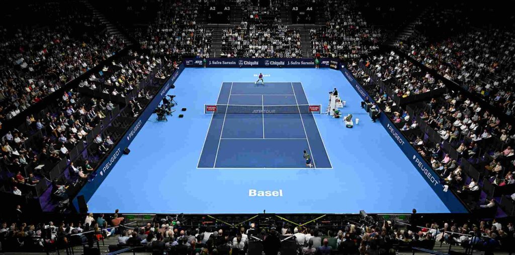 The Swiss indoors Basel will be held from  21-27 October.