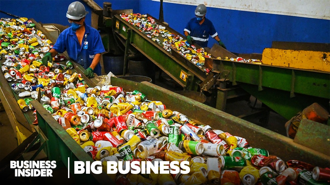 Why The US Loses $800M A Year In Unrecycled Aluminum Cans | Big Business | Business Insider