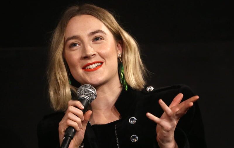 Saoirse Ronan, pictured here in 2020.