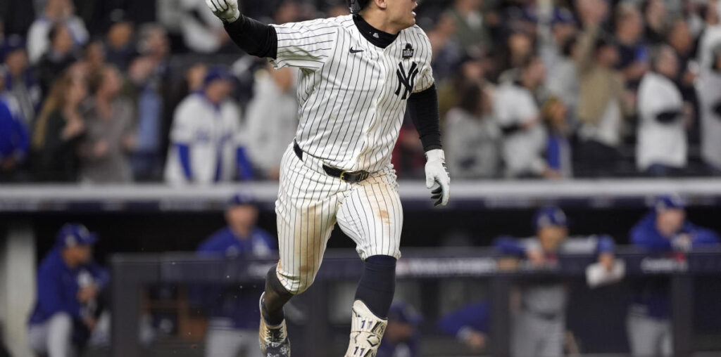 World Series 2024: Anthony Volpe delivers unforgettable October moment, energizing the Yankees, the home crowd and the series