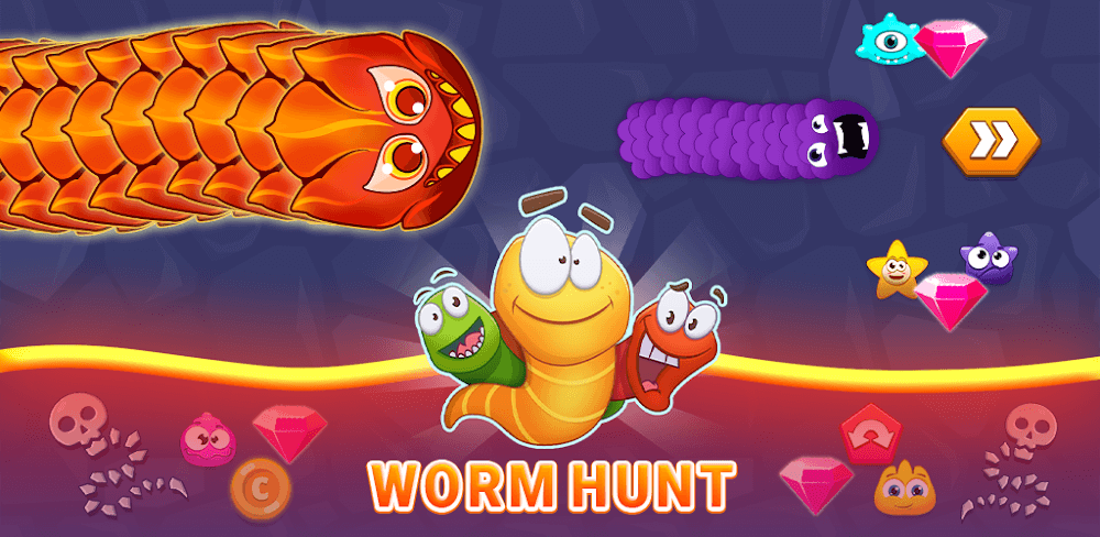 Worm Hunt v4.3.2 MOD APK (Unlimited Money)