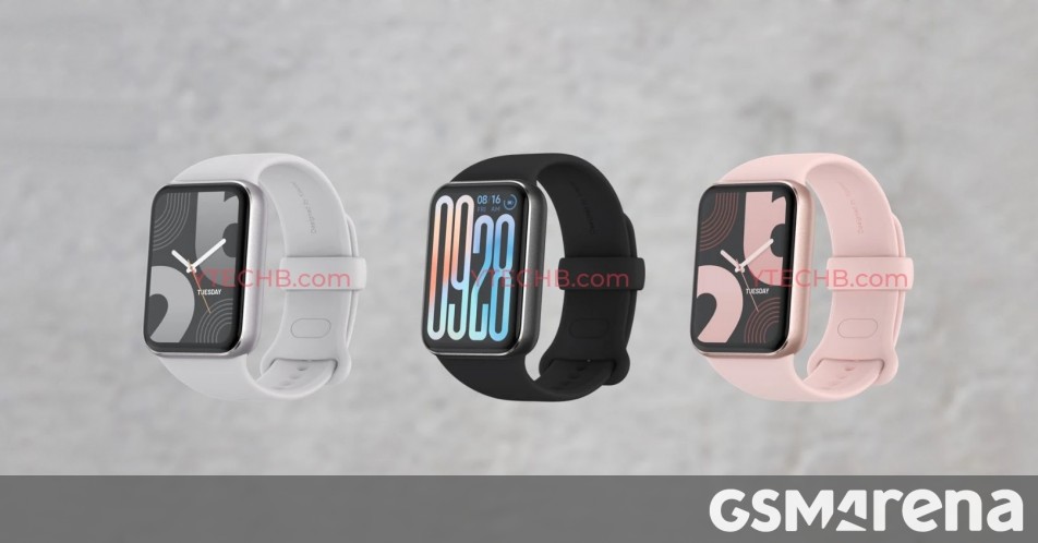 Xiaomi Smart Band 9 Pro renders hint at a slightly upgraded curvy display