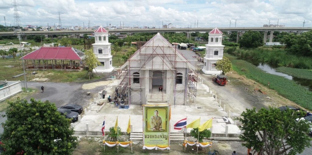 ทอดกฐินวัดบางหลวงหัวป่า จ.ปทุมธานี สร้างวัดร้างขึ้นเป็นวัดใหม่