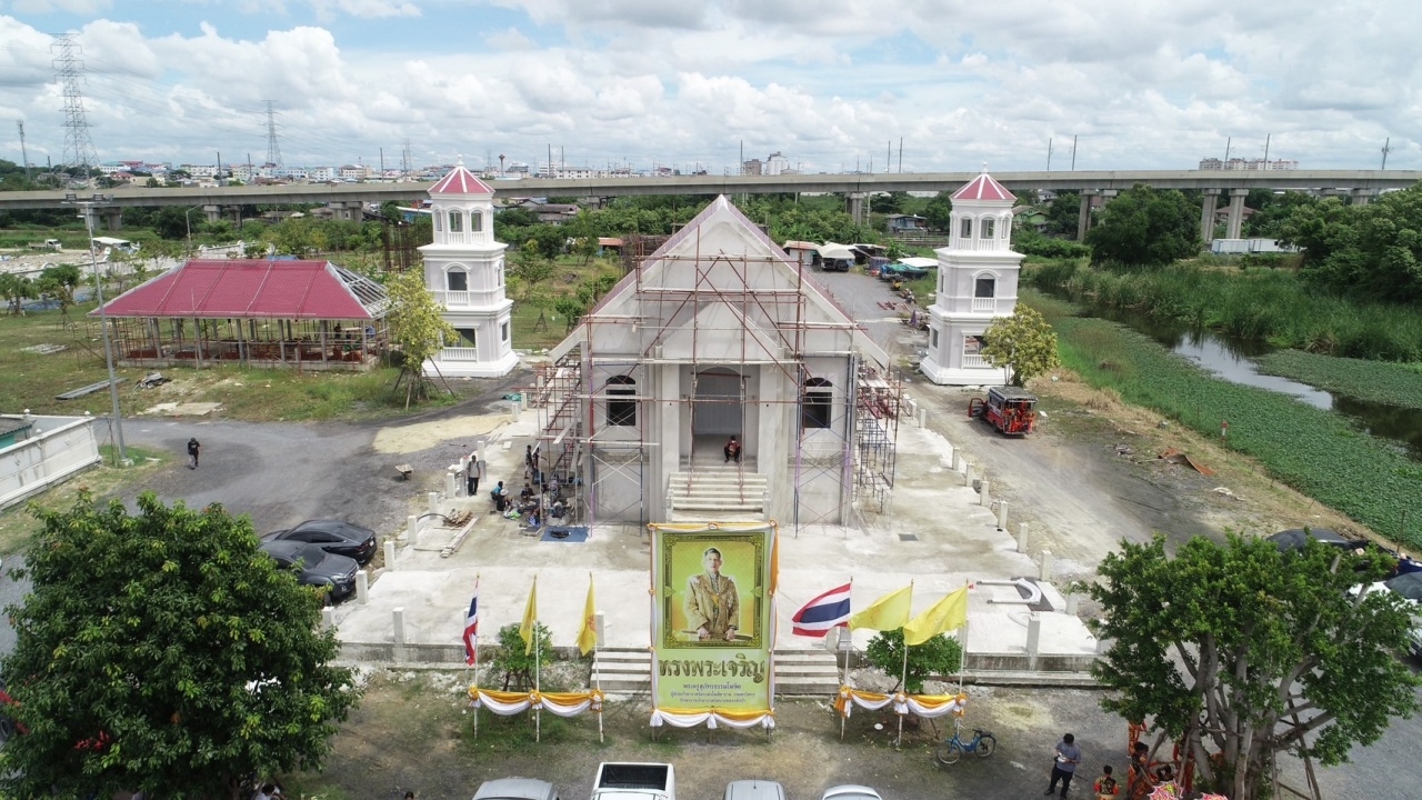 ทอดกฐินวัดบางหลวงหัวป่า จ.ปทุมธานี สร้างวัดร้างขึ้นเป็นวัดใหม่