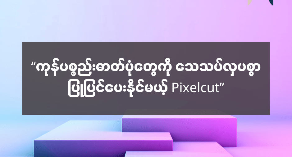 “ကုန်ပစ္စည်းဓာတ်ပုံတွေကို သေသပ်လှပစွာ ပြုပြင်ပေးနိုင်မယ့် Pixelcut” - AMC HACKS