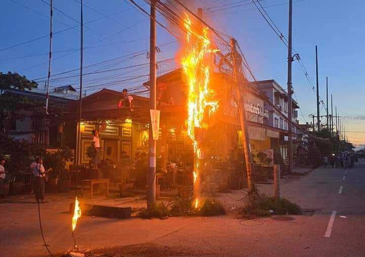 လှိုင်သာယာတွင် တစ်ရက်တည်း မီးလောင်မှု (၂) ကြိမ်ဖြစ်