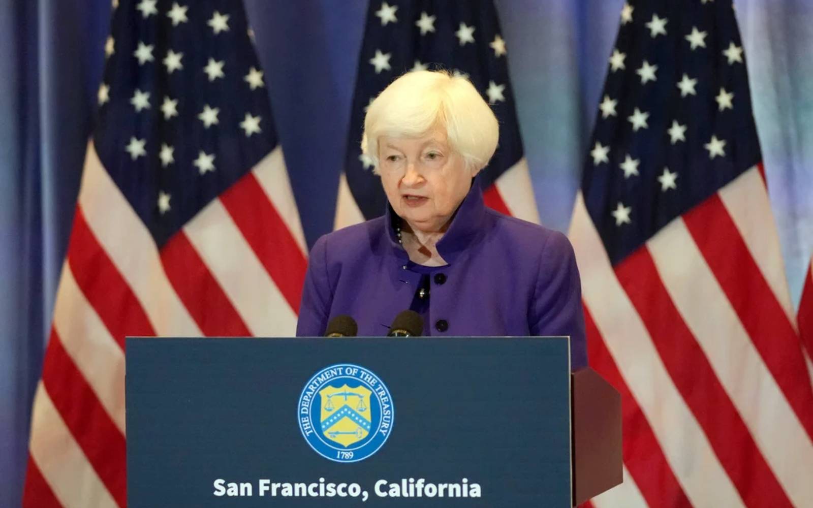 ‘Deeply misguided’ to wall US off with tariffs, says Yellen