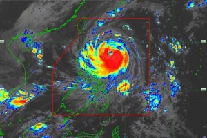 ‘Leon’ now a typhoon