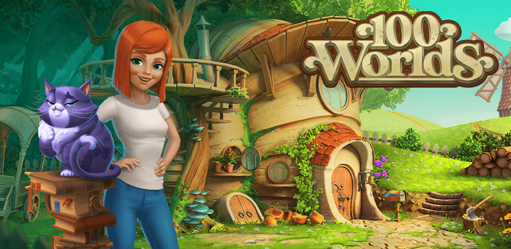 100 Worlds v1.4.0 MOD APK (Free Shopping)