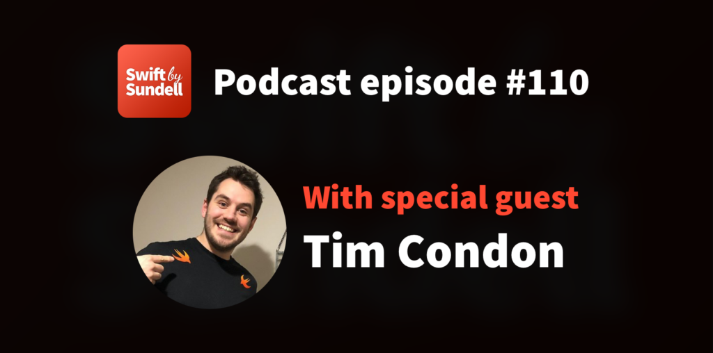 110: “Concurrency beyond app development”, with special guest Tim Condon | Swift by Sundell