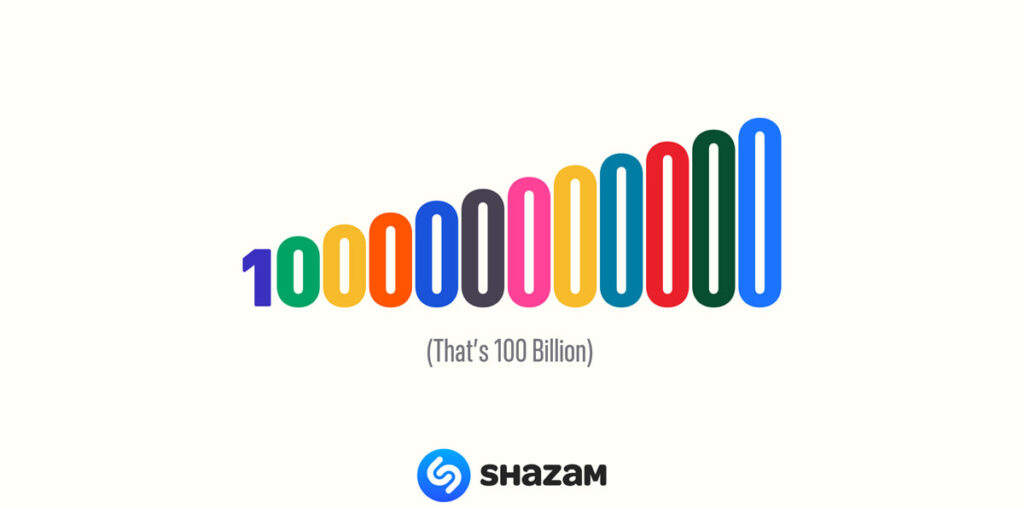 Shazam hits 100 billion song recognitions