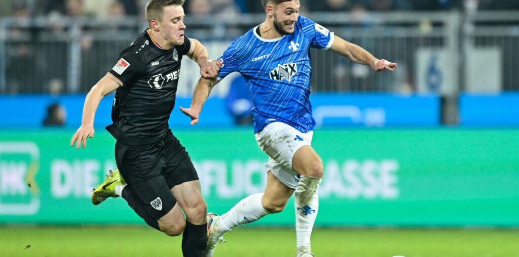 2. Fußball-Bundesliga: Keine Tore zwischen Darmstadt und Münster