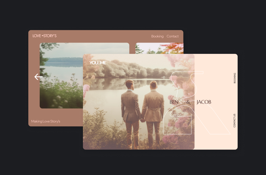 20 Most Inspiring Wedding Website Examples