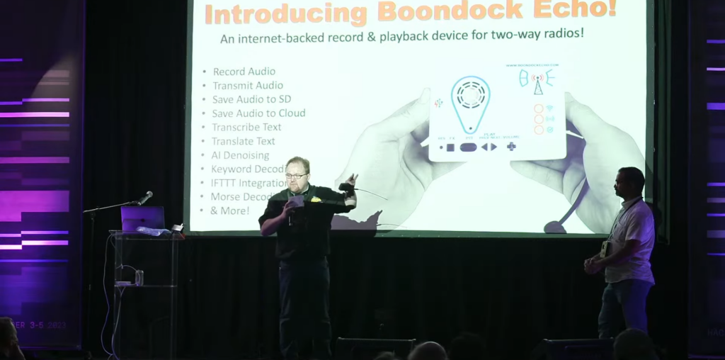 2023 Hackaday Supercon: One Year Of Progress For Project Boondock Echo