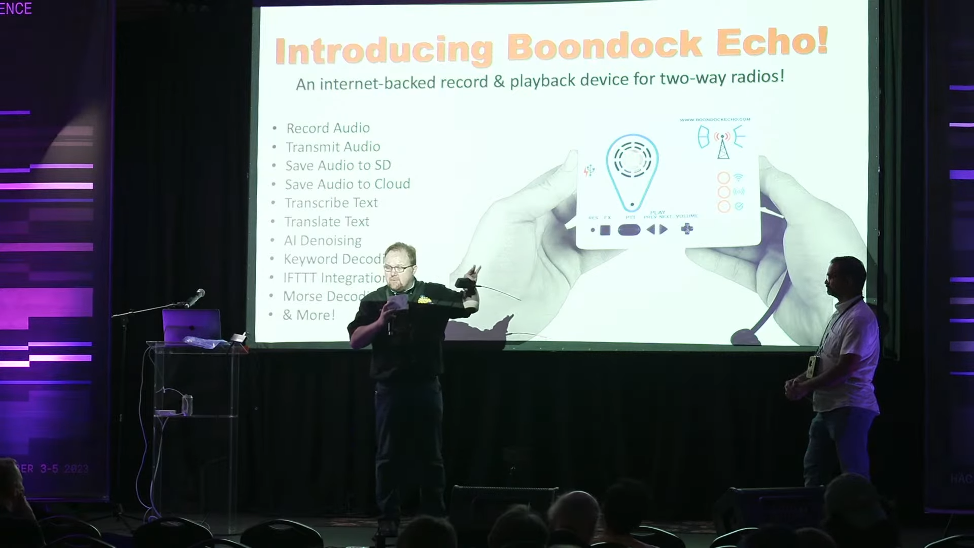 2023 Hackaday Supercon: One Year Of Progress For Project Boondock Echo