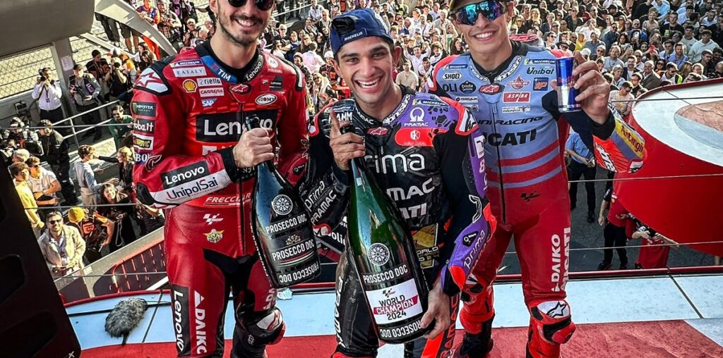 2024 MotoGP World Champion Jorge Martin, Barcelona GP results