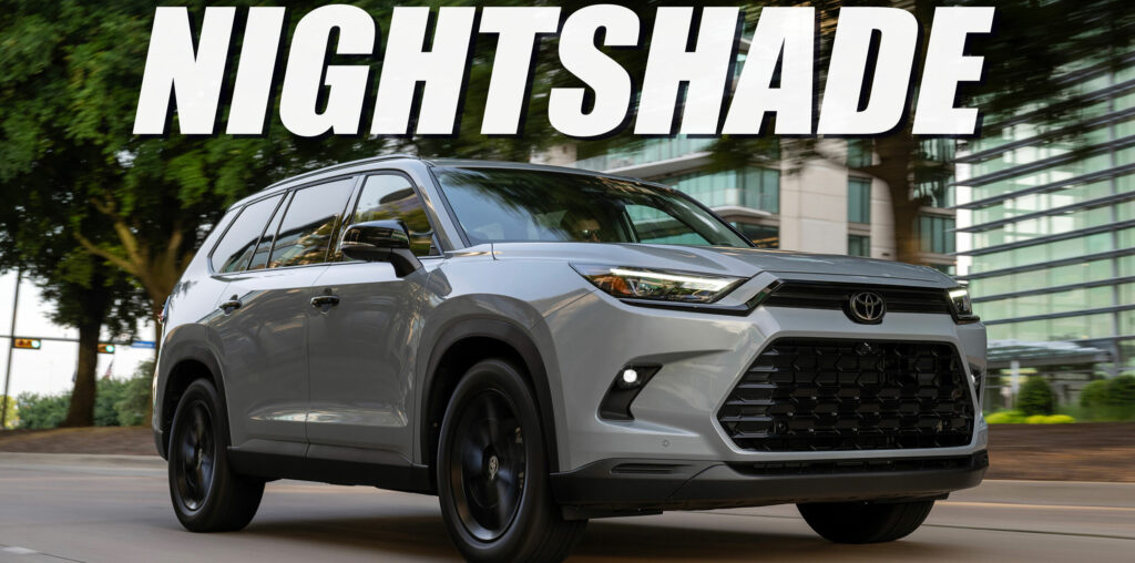 2025 Toyota Grand Highlander Is $2,460 Cheaper, Offers New Nightshade Edition