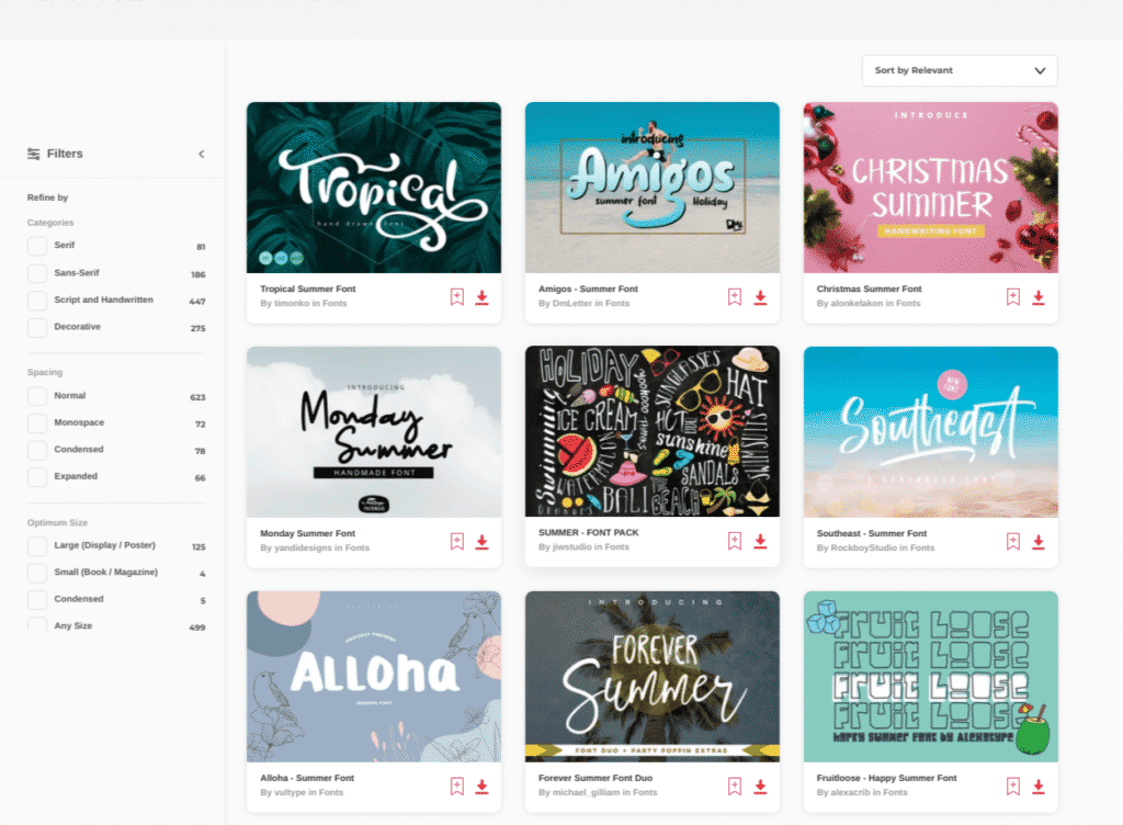 25+ Best Summer Fonts in 2024