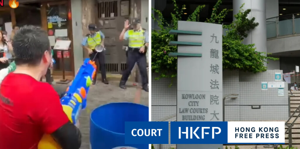 3 Hong Kong men jailed for 28 days over squirting water at police, TVB reporters at Songkran festival