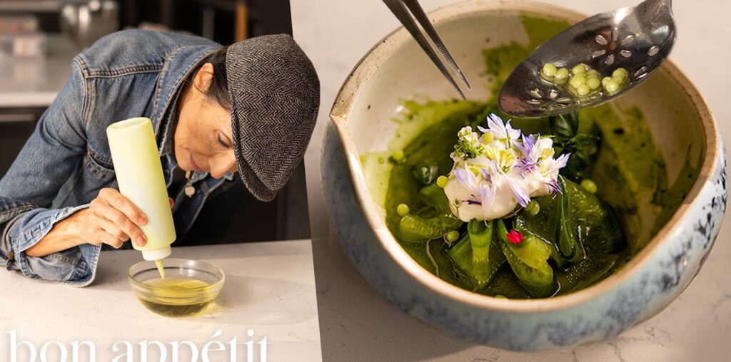 3 Michelin Star Chef Makes Her Most Difficult Dish | Bon Appétit