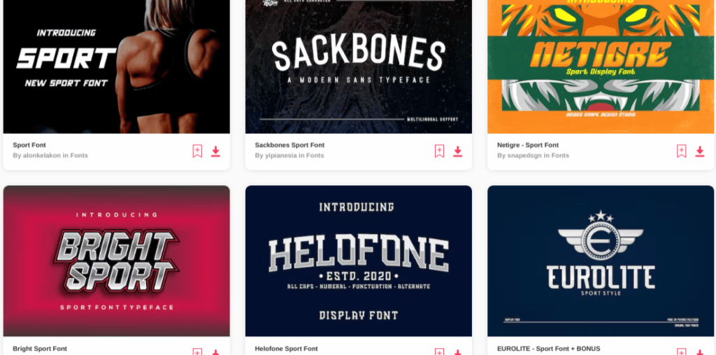 30+ Best Sports Fonts (for Branding, Logos & More!)