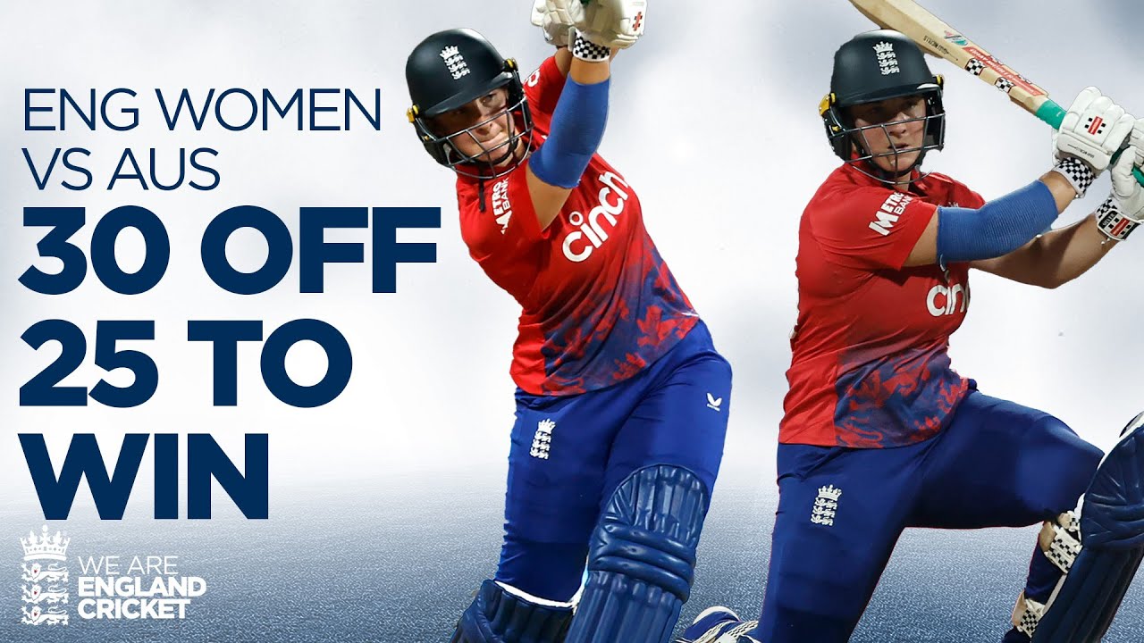 🍿 30 To Win From 25 balls | England Women v Australia 2023