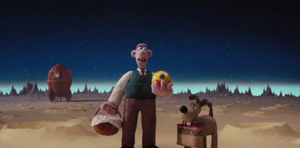 Wallace And Gromit Grand Day Out Moon