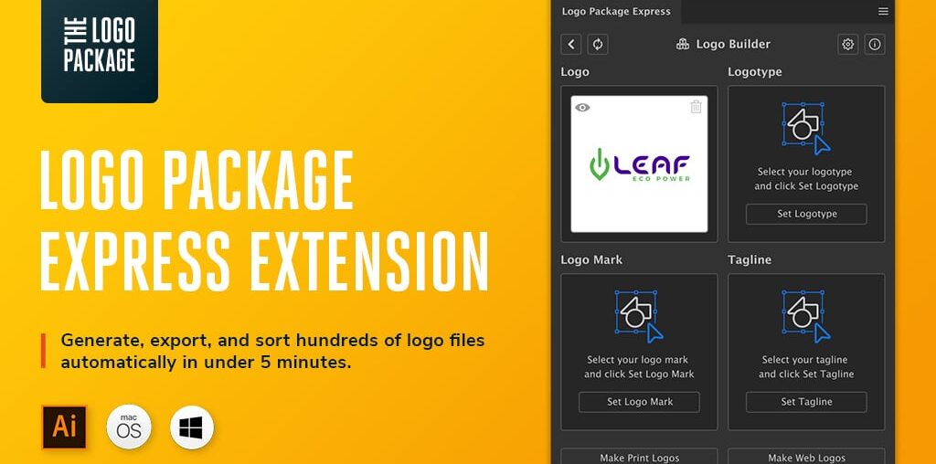 Logo Package Express