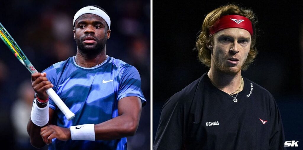 Frances Tiafoe and Andrey Rublev (Source: Getty)