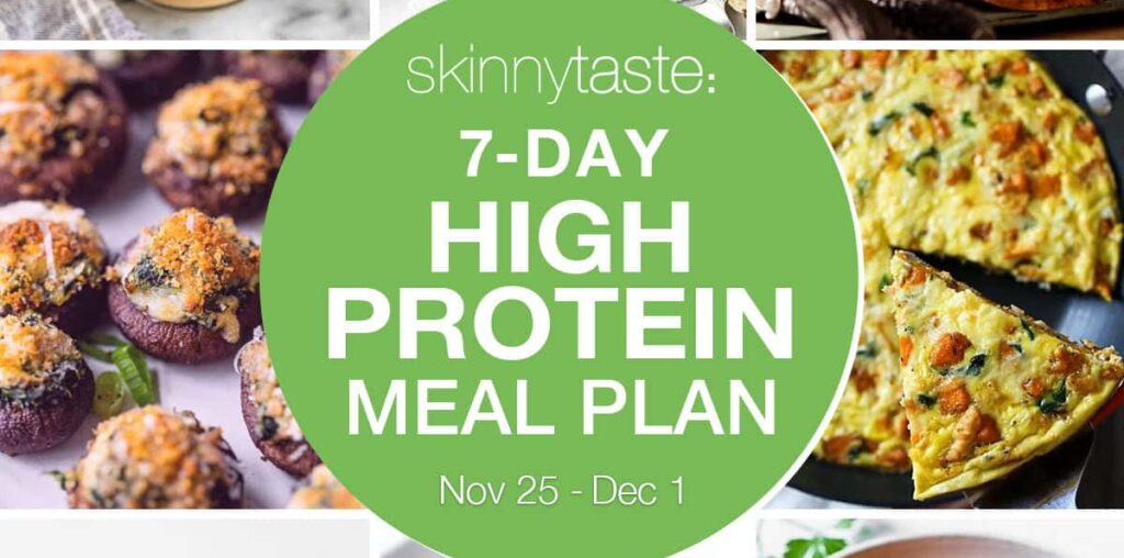 7 Day High Protein Diet Meal Plan