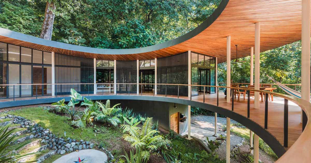 A Circular Off-Grid Home In Costa Rica