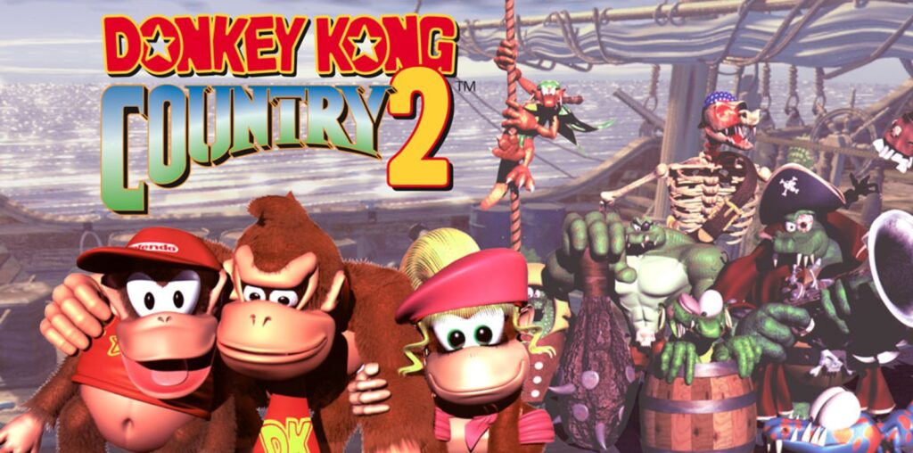 Donkey Kong and his buddies