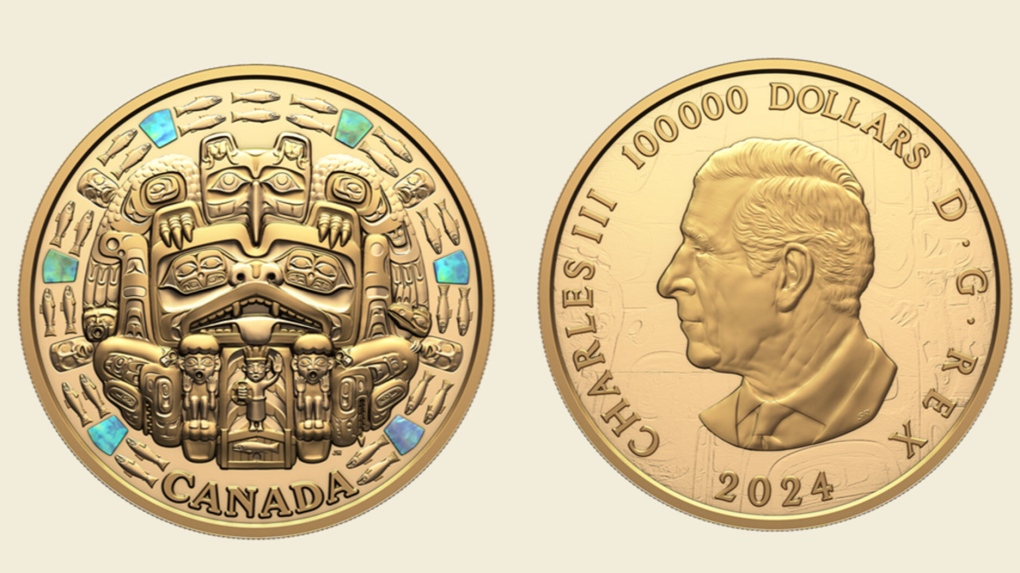 A one-of-a-kind Royal Canadian Mint coin sells for more than $1.5M