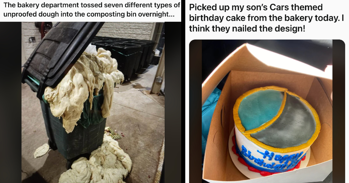 ‘A slight misunderstanding at the bakery’: 20 Bakery mistakes and messed-up cakes