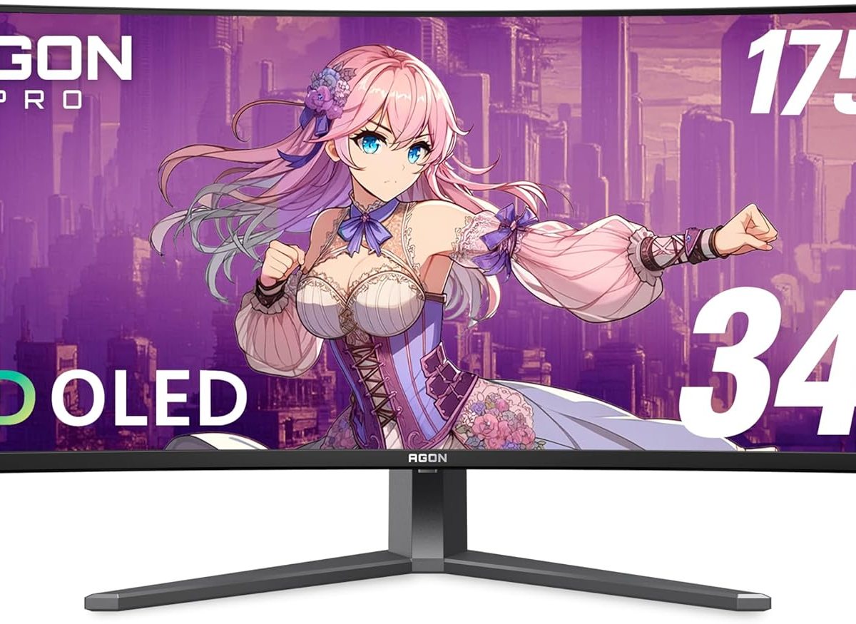 AGON by AOC Unveils 34” QD-OLED Curved Gaming Monitor with Ultra-Fast Performance and Stunning Visuals