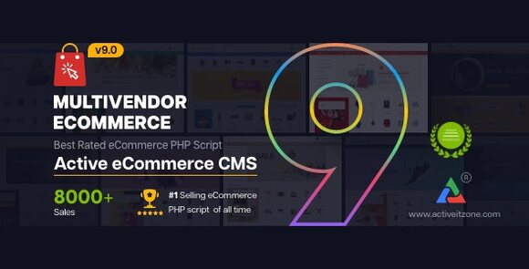 Active eCommerce CMS v9.5 Nulled + All Addons