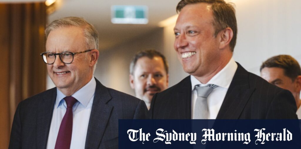 Albanese defends $1b start-up bet as Queensland support wavers