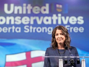 Alberta UCP votes on leader Danielle Smith: ‘Habit of eating our own’