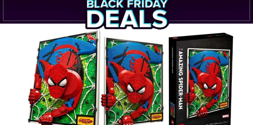 Amazing Spider-Man Lego Wall Art Gets Massive Discount At Amazon, Will Sell Out Fast