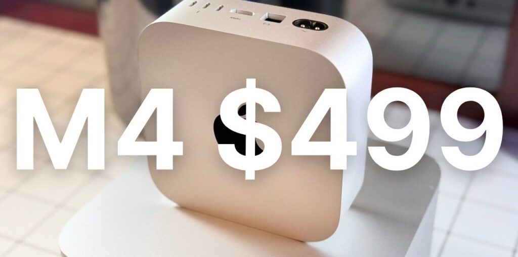 Amazon wants your business with this $499 M4 Mac mini promo