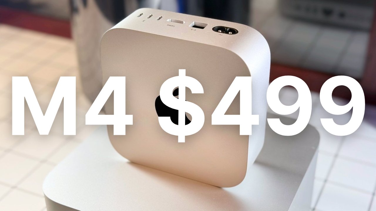 Amazon wants your business with this $499 M4 Mac mini promo