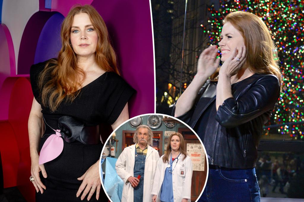 Amy Adams refused ‘very dirty’ SNL song that would be ‘scarring’ for young fans