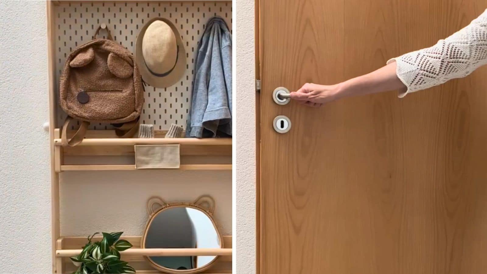 An IKEA Hack That Works Wonders For The Often Ignored Behind-The-Door Space