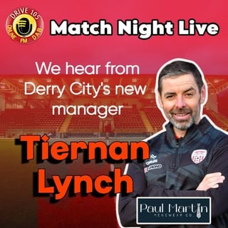 An interview from the new manager of Derry City, Tiernan Lynch. Hopefully his Belfast accent isn’t too strong. I like him though. Nice and direct.