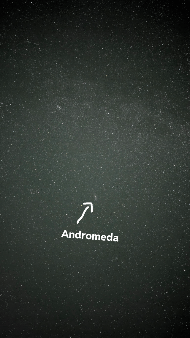 Andromeda galaxy