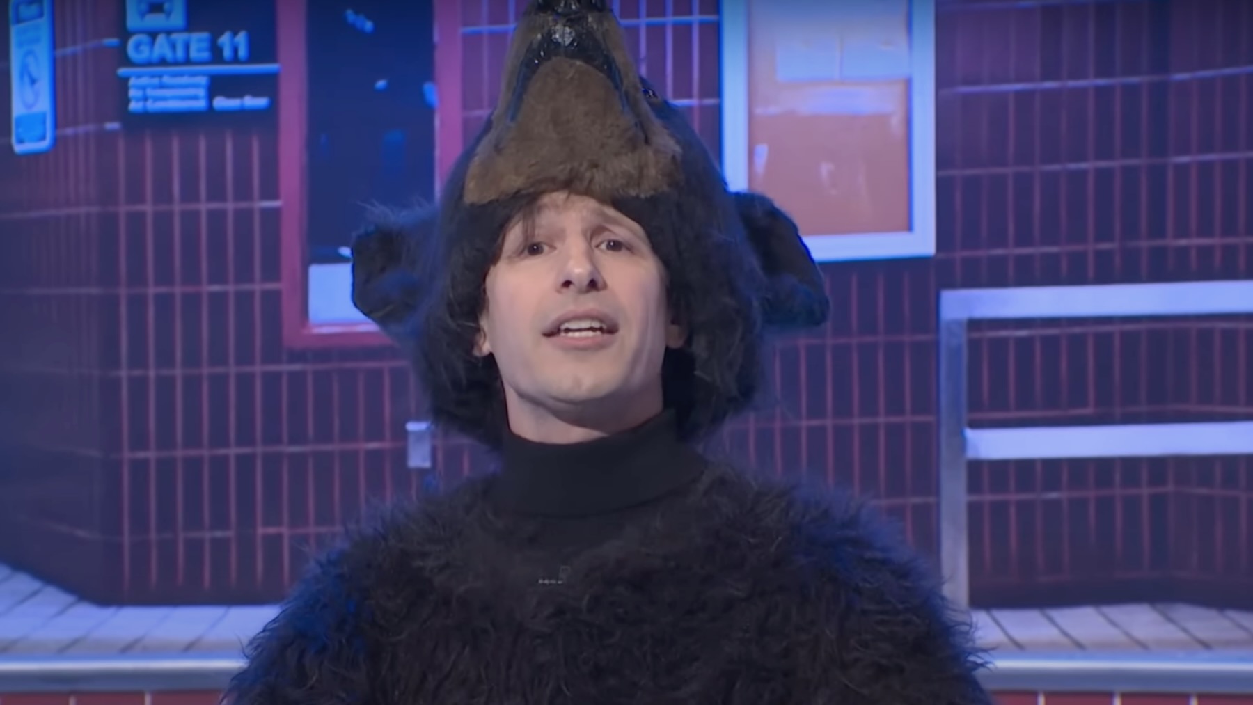 Andy Samberg as RFK Jr.’s Central Park bear stars in John Mulaney’s SNL musical sketch