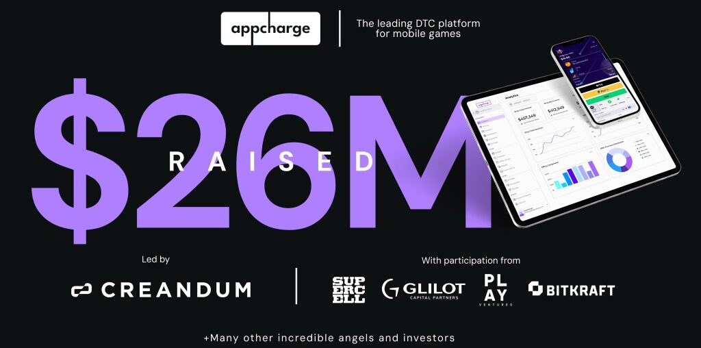 Appcharge raises $26M as studio demand for DTC platform increases