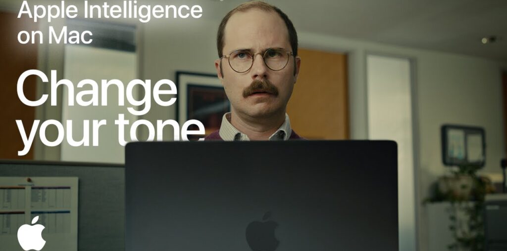 Apple Intelligence | Change your tone | MacBook Pro